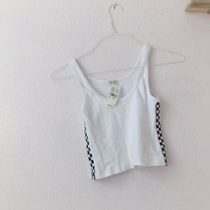 Brandy Melville tank top checkerboard